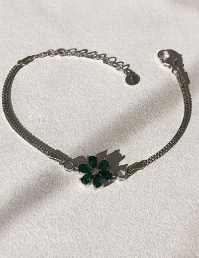 Emerald Bloom Bileklik resmi
