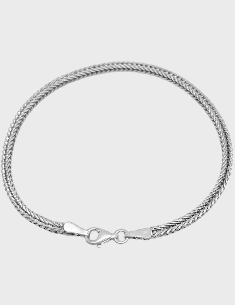 Silver Weave Bileklik resmi