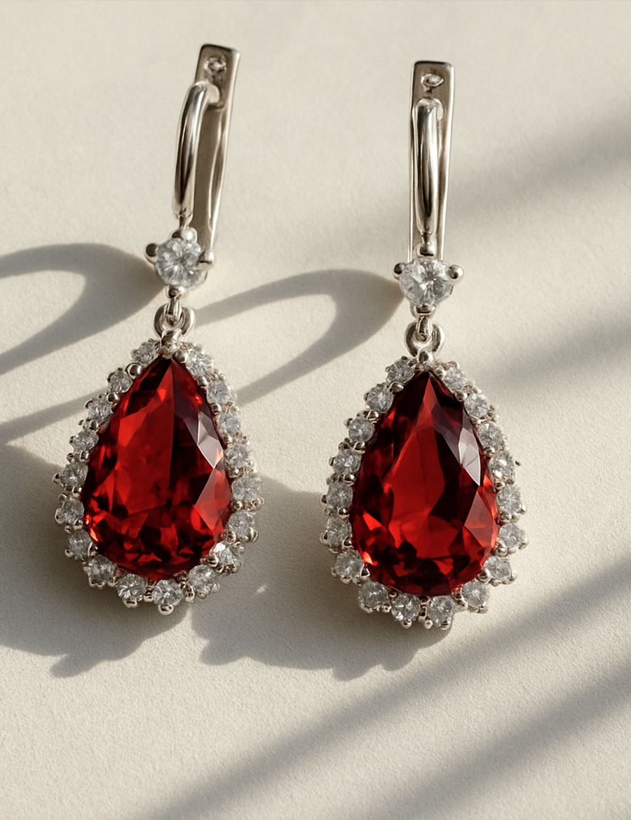 Amora Agate Earrings Küpe resmi