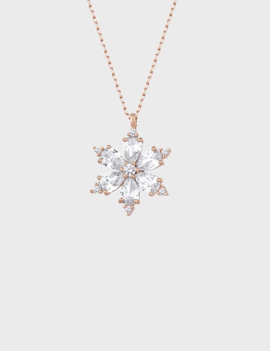 Rose Sakura Bloom Kolye resmi