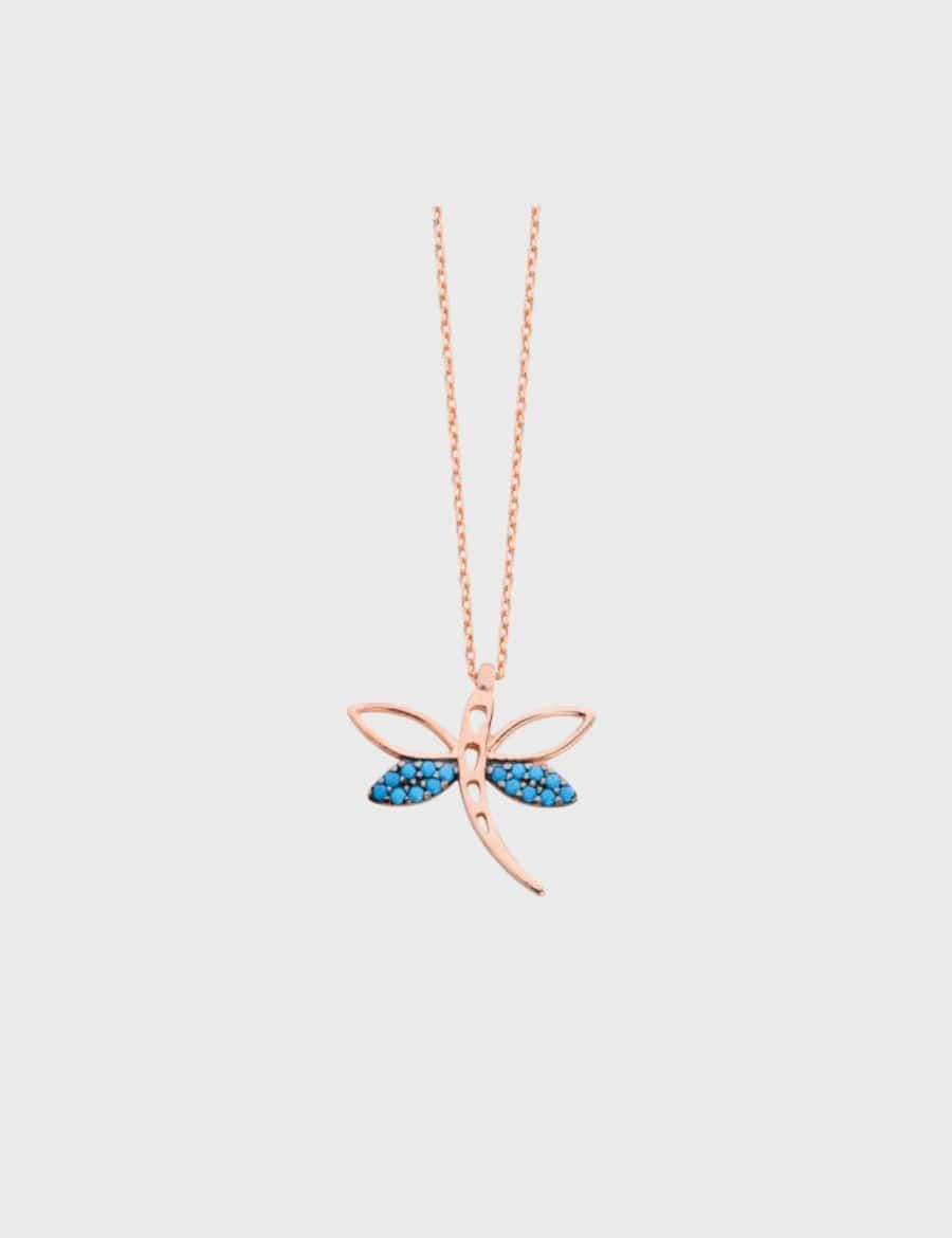 Libelle Turquoise Kolye resmi
