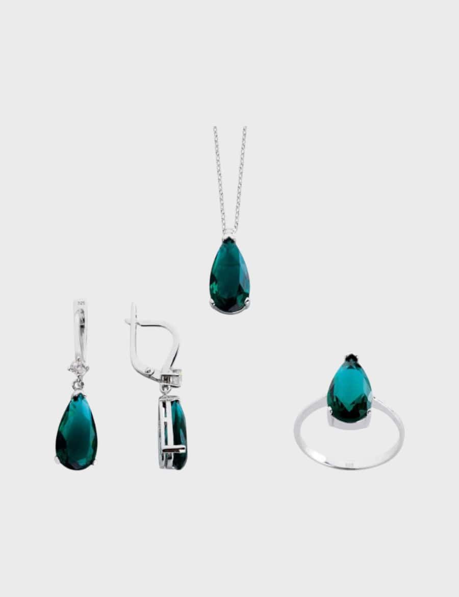 Emerald Tear Set resmi