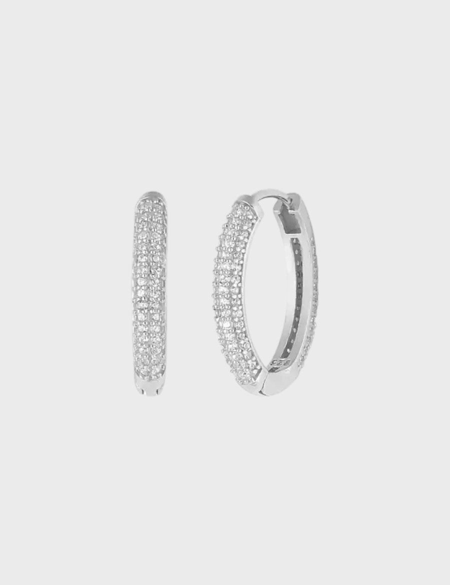 Silvera Hoops Küpe resmi