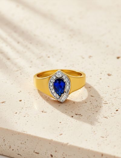 Sapphire Eye Ring resmi