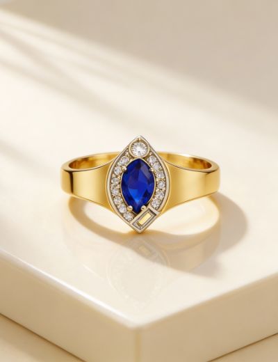 Sapphire Eye Ring resmi