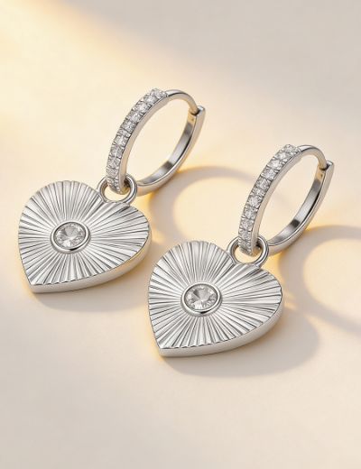 Core Amore Silver Küpe resmi