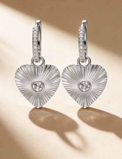 Core Amore Silver Küpe resmi